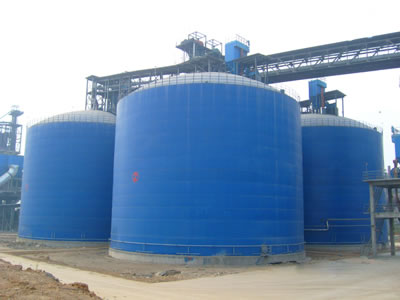 抱罗镇水泥钢板库改造